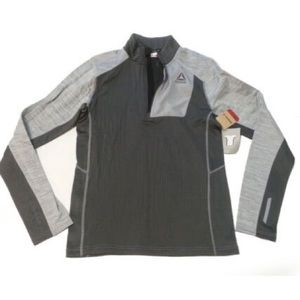 Reebok quarter zip running sweater